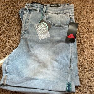 Lularoe boyfriend denim shorts